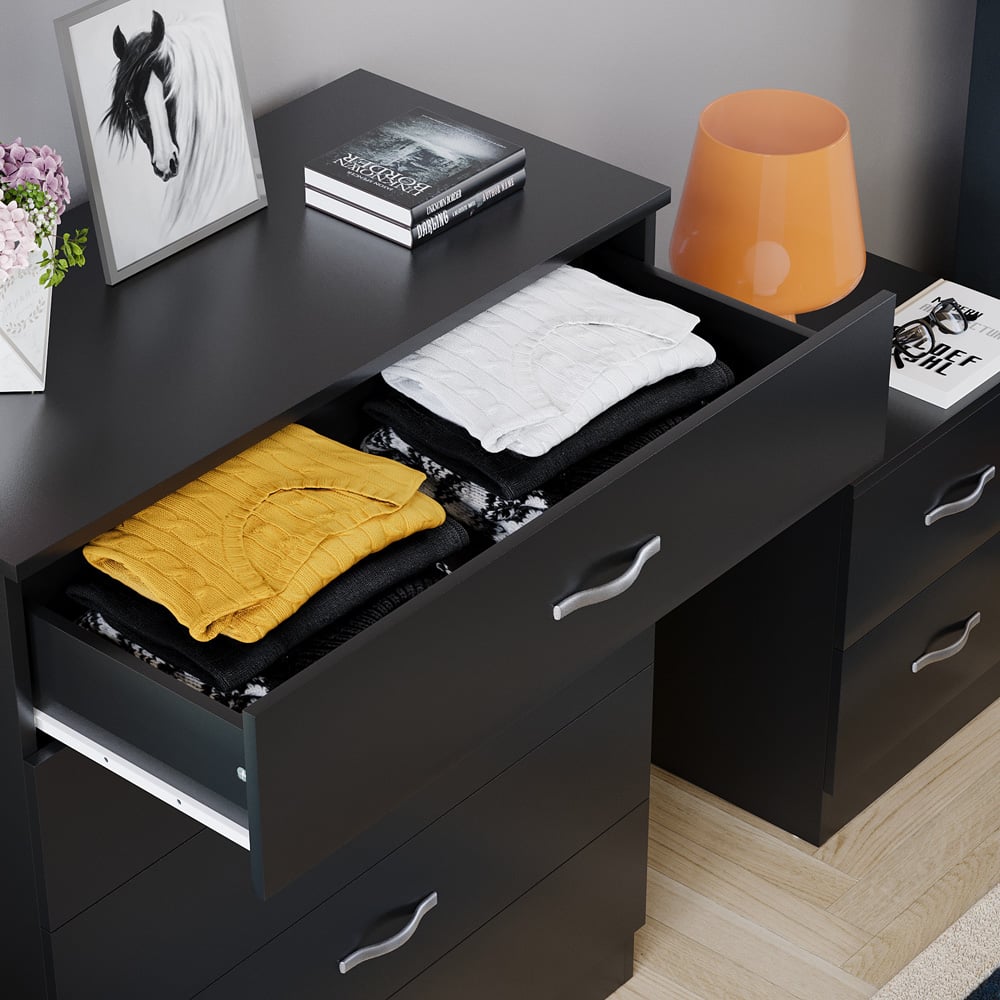 Chester 5-Drawer Chest – Classic Bedroom Storage Unit – Multiple Colours – Pre-Assembled Option Available