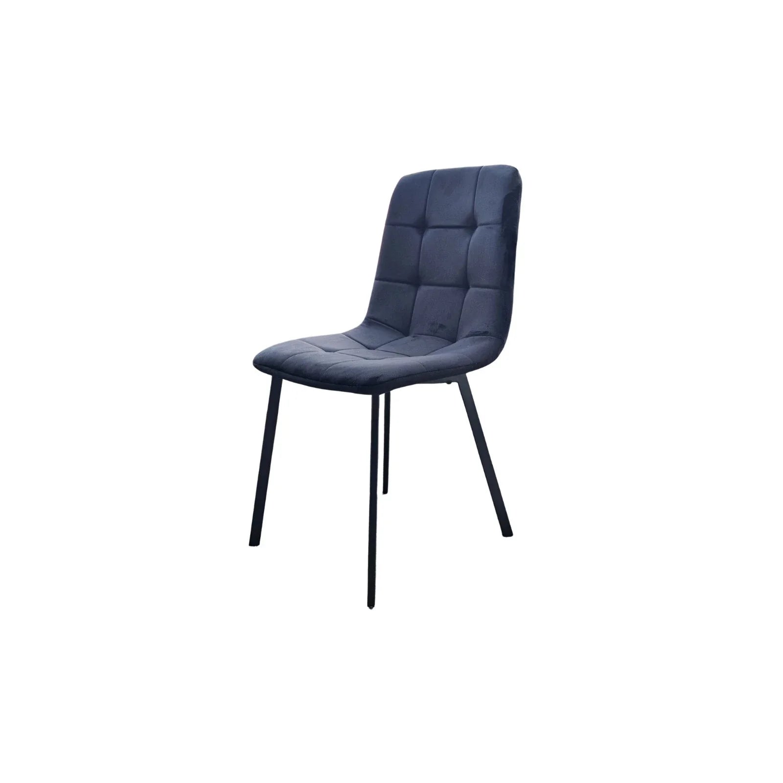 Set of Ava Design Velvet Dining Chairs – Modern Velvet Upholstery with Metal Legs – Available in 4 Colors – Set of 2 or 4