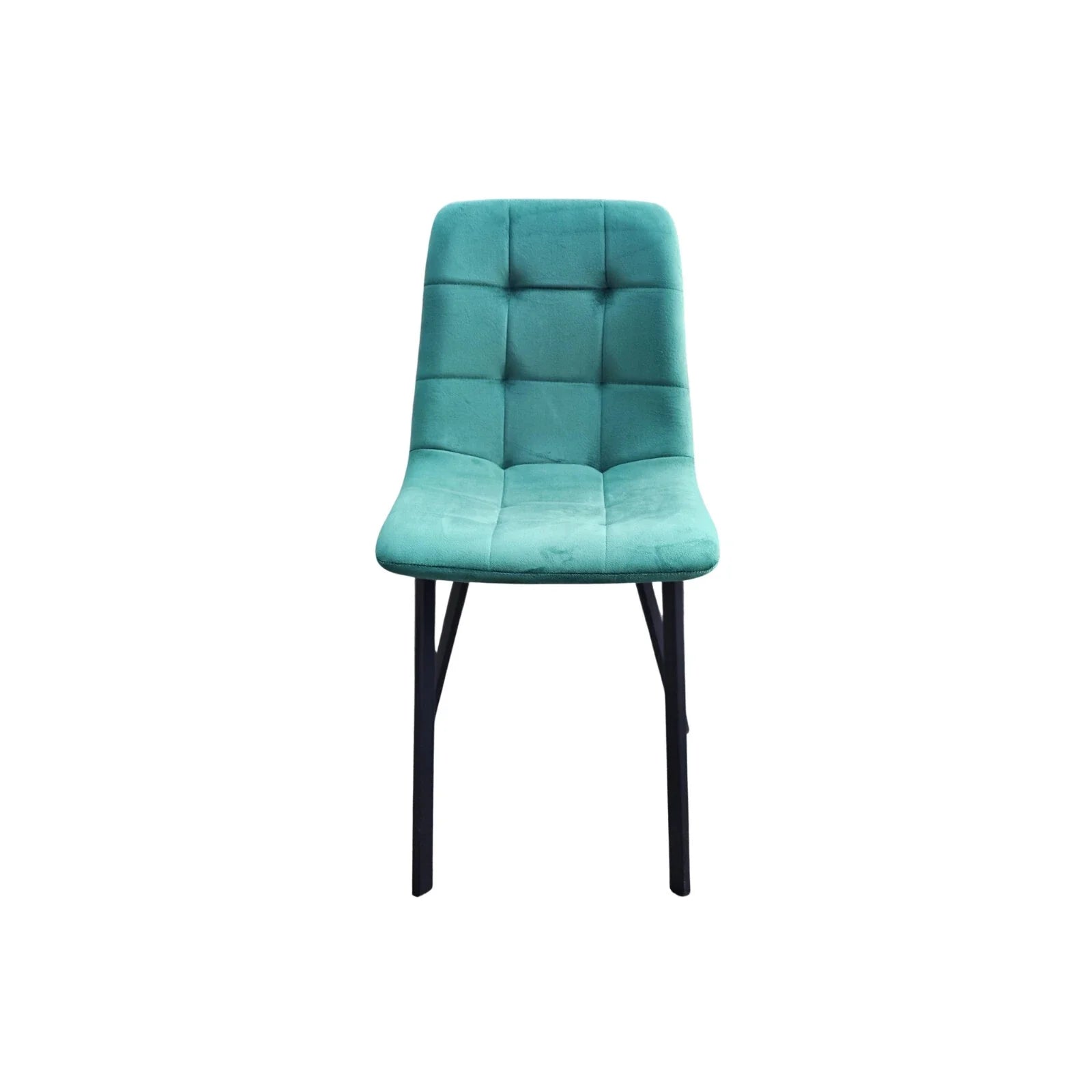 Set of Ava Design Velvet Dining Chairs – Modern Velvet Upholstery with Metal Legs – Available in 4 Colors – Set of 2 or 4