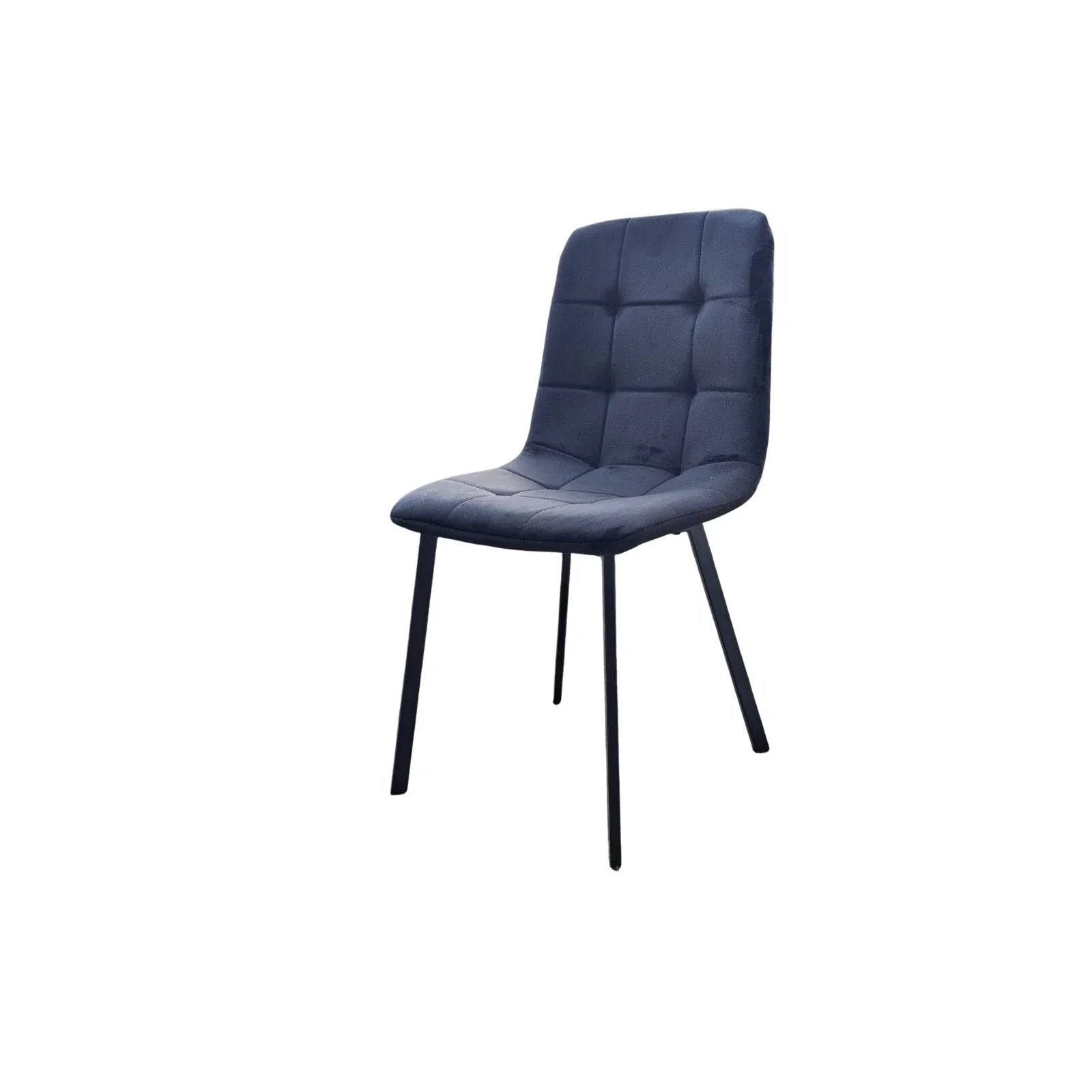 Set of Ava Design Velvet Dining Chairs – Modern Velvet Upholstery with Metal Legs – Available in 4 Colors – Set of 2 or 4