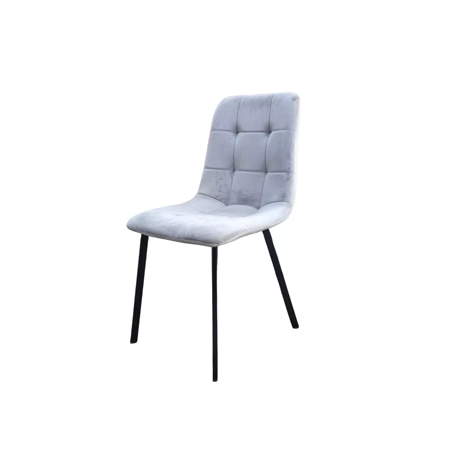 Set of Ava Design Velvet Dining Chairs – Modern Velvet Upholstery with Metal Legs – Available in 4 Colors – Set of 2 or 4
